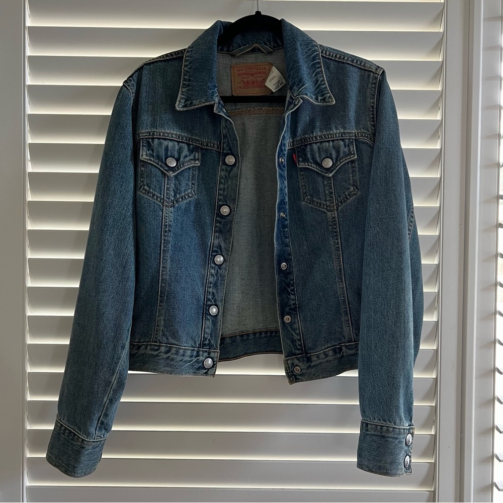 VTG 2003 Vintage Levi’s Womens Weekend Jacket Denim